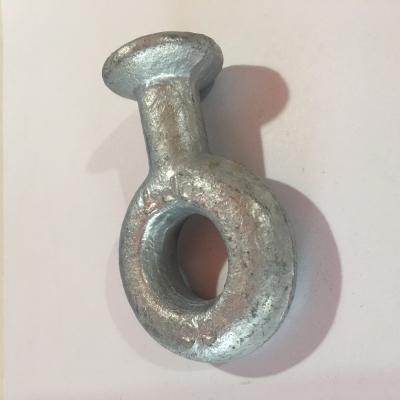 China Electric Power Fittings Hot Dip Galvanized Electric Power Fitting Q QH Type Ball Eyes Clevis for sale