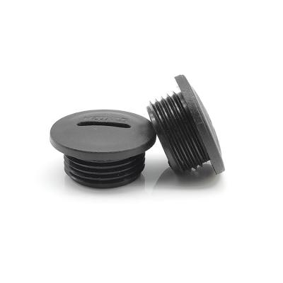 China PA66 MSP-12~MSP-63 Nylon Plastic Hole With Metric Lock PAGE Thread Screw Hole Plugs Hole Plastic Socket for sale