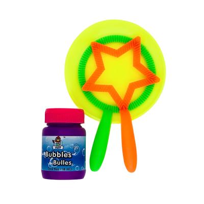 China New Design Plastic Toy Bubble Pipes Eco-Friendly Stars Stick And Circle Stick Bubble Toys for sale