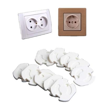 China European Standard Safety Plastic Factory Baby Power Protector 2 Hole Child Power Socket Protector Shockproof Cover for sale