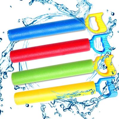 China Shooter Water Toys 2021 New Design Foam Water Shooting Guns Water Squirt Guns EVA Water Toys For Swimming Beach Games for sale