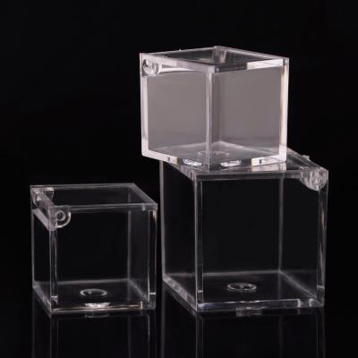 China Other High Quality Square Storage Display Box Clear Acrylic Plastic Box for sale