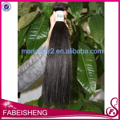 China Yaki Tangle Free Light Style Italian Yaki Malaysian Remy Hair for sale