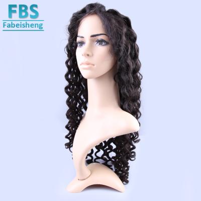 China 100%virgin full lace wigs unprocessed 100%human hair italian curly hair with good quality for sale