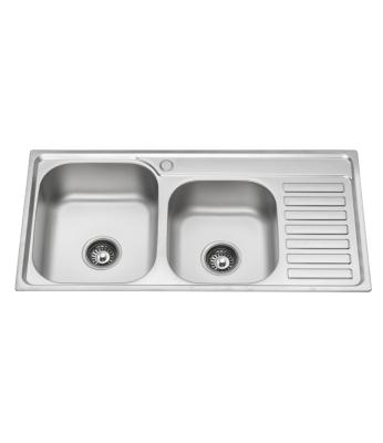 China Big Without a Small Faucet Kitchen Sink One 9245 for sale