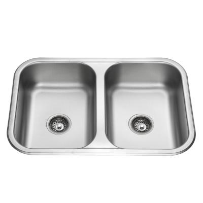 China Without Faucet 6342 Two Bowl Kitchen Sink for sale