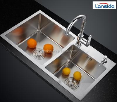 China Without faucet 3.0mm most popular OEM sinks with factory price-LHDT7843A-R for sale