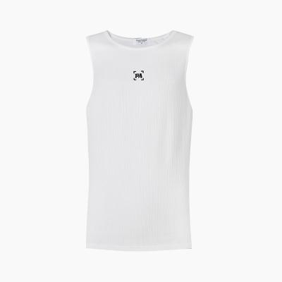 China Tomatopapa European Vest Running Vest Anti-pilling Original and American Simple Black and White Sleeveless Fitness Training Clothes for sale