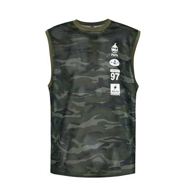 China QUICK DRY Vest Men's Original Geometric Brand Printed Camouflage Tomatopapa Sports Training Youth Basketball Clothing Quick Dry Trend for sale