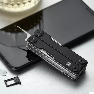 China Original Wholesale Original Xiaomi Youpin Huohou Stainless Steel Quick-change Ergonomic Designed Multifunctional Folding Pocket Knife For Camping for sale