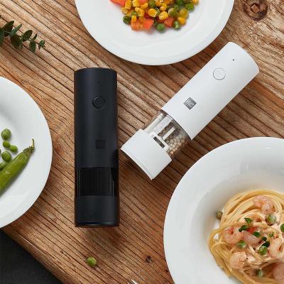 China Kitchen Plastic Spice Electric Pepper Grinder Grinder Xiaomi Youpin Electric Grinder for sale