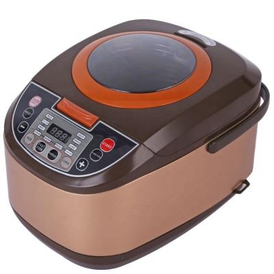 China Hotel 5L Smart Multifunctional Automatic Electric Digital Keep Warm Rice Cooker With Basket for sale