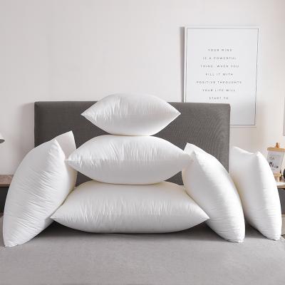 China Hotel Collection Anti-Static Goose Feather Pillow Insert Luxury Widely Used White Cushion 50X50CM Manufactures for sale