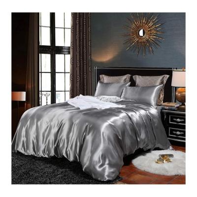 China Nondisposable Luxury Silky OEKO-TEX Sheets Satin Bedding Set Duvet Cover for sale