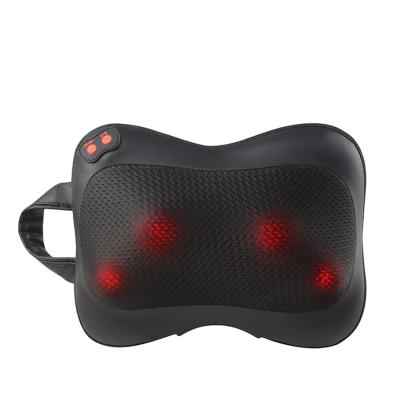 China 2021 Electric Body Massage Neck Shiatsu Pillow Neck Massager Massage Pillow With Home Heat Car for sale