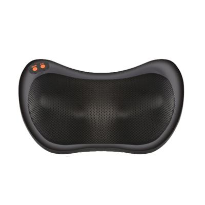 China Hot Selling Body Massage Cushion Shiatsu Neck Pillow Head Electric Rolling Back Massage for sale