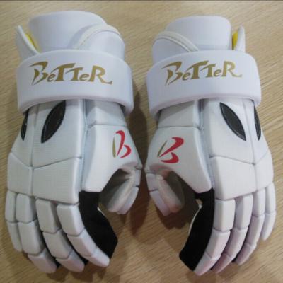 China Sports Protection 2021 New Design High Quality Mens Lacrosse Gloves Custom Logo And Color for sale