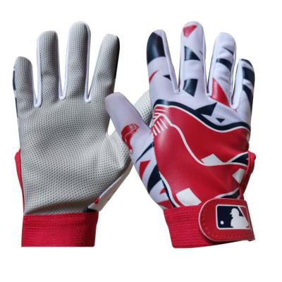 China Wholesale Adult Leather Gloves Goatskin Wadding Baseball Batting Gloves Manufacturer for sale