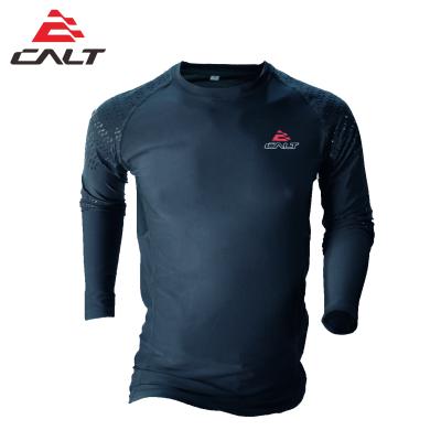 China Men's Workout Shirt Long Sleeve Compression Sports Shirts Breathable Active Base Layer T-Shirt For Gem Sport for sale