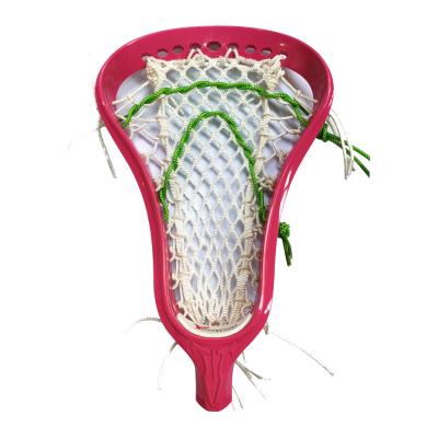 China Axis tackle / lacrosse defense / goalie woman with stick and head and took to the net for defense for sale