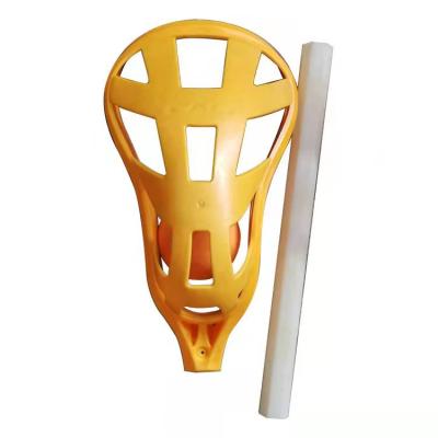 China Custom Logo Easy To Play Throw And Hook With Two Faux Lacrosse Sticks 1 Rubber Ball | Outdoor game for al 24 children adults for sale