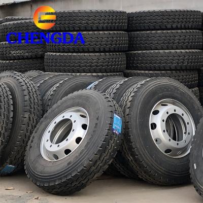 China triangle used tires 9 20 dump truck tires for semi trucks for sale