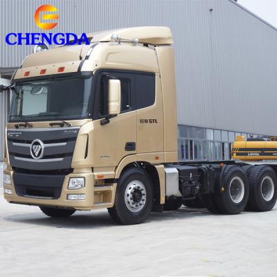 China 2015 used Foton High Quality Cummins Engine Euro 4 6*4 Tractor Truck Truck Head for sale