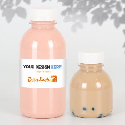 China High Quality Small Moq Ovenproof Bpa Free Juice Drink PP Milk Juice Plastic Bottle for sale