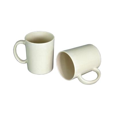 China Sustainable Bamboo Fiber Drinking Cups With Handles Food Grade Bamboo Cup for sale