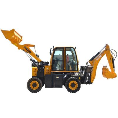 China Factory Bo Jun Backhoe Loader Small Backhoe Loader Machinery For Construction Machinery Multifunction Customized On Sale for sale