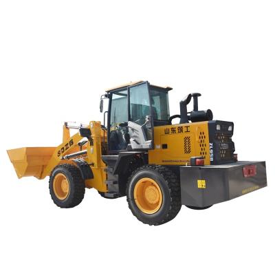 China Machinery Repair Shops Economic BO Jun ZL968 2.8 Ton Diesel Engine China All Famous Brands Mini High Quality Wheel Loader With Good Price for sale