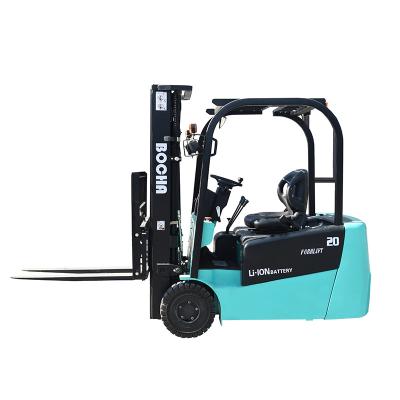 China Hotels 2023 4.5 ton electric forklift high quality and environment friendly hot selling goods handling lithium electric forklift for sale