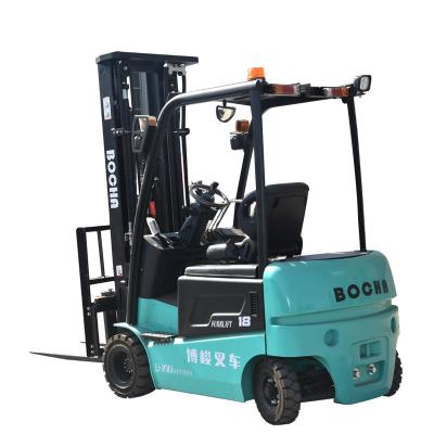 China Hotels Bo June 5 Ton Lithium Electric Forklift Single Forklift Low And Consumption Electric Stacker Environmentally Friendly for sale