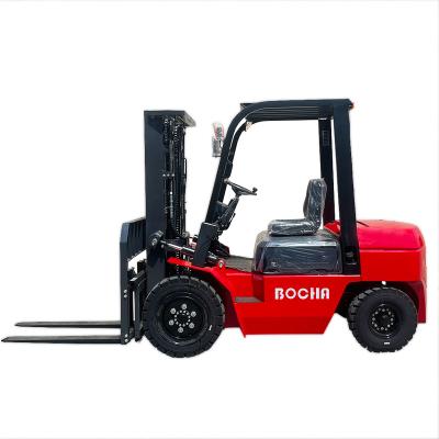 China Hotels Bo 3 Jun Small Ton Loading And Unloading Internal Combustion Forklift , Economy Forklift With One Year Warranty for sale