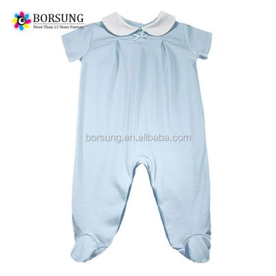 China High Quality Breathable Organic Single Color Baby Onesie Cotton Baby Romper Baby Clothes Breathable Baby Clothes for sale