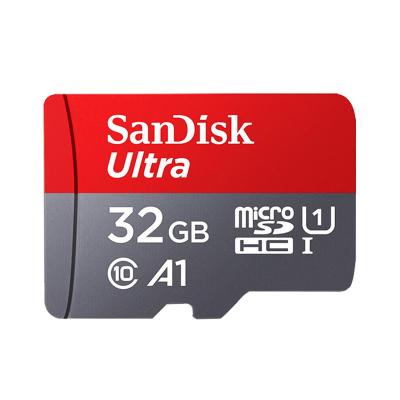 China SanDisk Plastic Wholesale Micro SD Card 32 Gigabyte Ultra A1 C10 U1 Memory Card Price 16GB 64GB 128GB 256GB Flash TF SD Card 32GB for sale