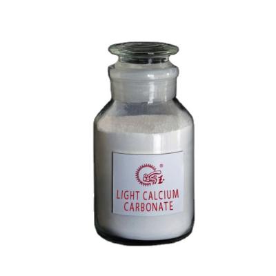 China CaCO3â‰¥97% Chinese Manufacturer Filler Compound Light Calcium Carbonate Light Calcium Carbonate Industrial Grade for sale