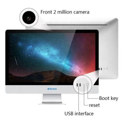 China Hot Sale All in One PC Gaming 24 Inches IPS Desktop VESA Mount Touch Screen AIO PC Computer Desktop for sale