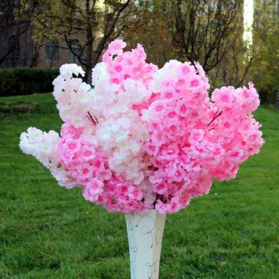 China Designs l Bulk Silk Flower Tree Branches Indoor Artificial Pink Cherry Blossoms Wholesale for sale