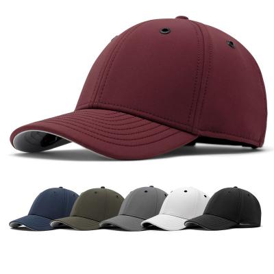 China Fashion Hat Embroidery Logo 6 Panel Men Baseball Hats And Caps Waterproof Microfleece Striping Waterproof Blank Baseball Cap for sale