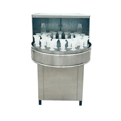 China 2021 high quality 32 drink heads semi automatic washing 100ml glass bottle washing machine for sale