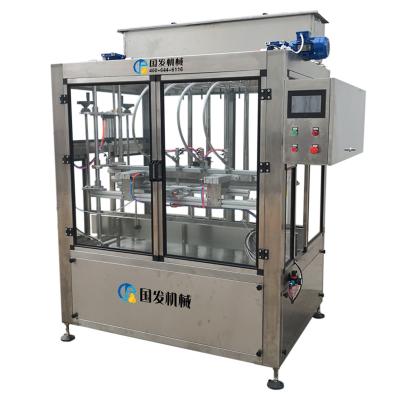 China Food 8 Nozzles Cars Oil Filling Machine Soybean Oil Filling Machine for sale