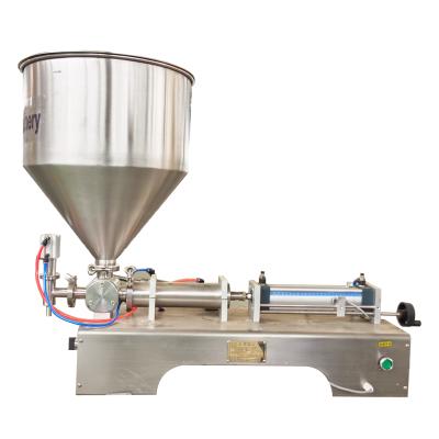 China Semi-automatic Piston Food The Body Shop Oil Filling Machine for sale