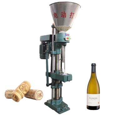 China Semi Automatic Food Red Wine Bottle Cork Capping Machine/Cork Wine Bottle Capper for sale