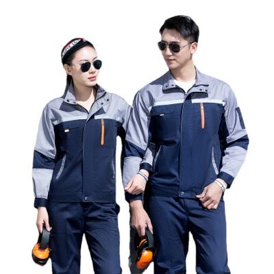 China Wholesale Quilting Safety Protective Clothing Factory Color Suit Polyester Cotton Uniforms Workshop Workwear for sale