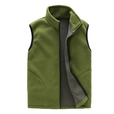 China Custom Embroidery Logo Volunteer Vest Running Women Men Anti Pilling Fleece Vest Breathable Vest Vest For Workers Te koop