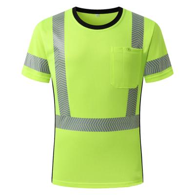 Chine Hot Sale Chinese Low Price Anti-Shrink Hi Vis Tee Shirt Hi Vis Workwear Cheap T-shirt à vendre