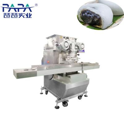 China Hotels Papa Automatic Mochi Encrusting Machine with Tray Arranging for sale