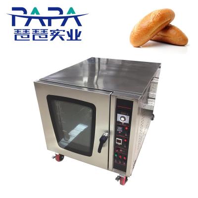 China Restaurant 5 Tray High Capacity Hotel Kitchen Bakery Equipment Maamoul Cake Bread Baking Pizza Oven for sale