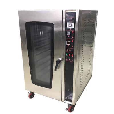 China Restaurant Professional 10 Tray Biscuit Cereal Bar Energy Bar Rotary Hot Air Oven For Biscuit Bread for sale